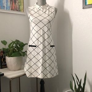 Sanctuary white and Black Dress